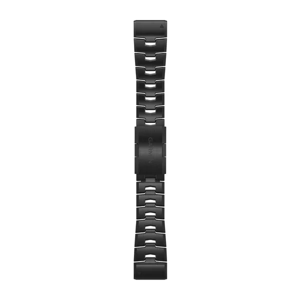 Produktbild von Garmin QuickFit 26 Titanarmband, anthrazitgrau (010-12864-09) für Garmin fenix 6X, 5X