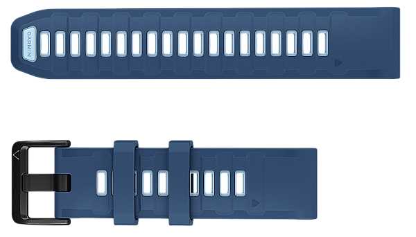Garmin Quickfit-Armband 22mm, blau (010-14507-00) f�r Garmin fenix 9 (47mm) / 9 Pro (47mm)