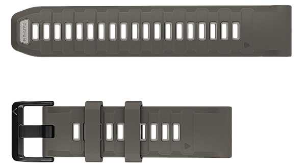 Garmin Quickfit-Armband 22mm, grau (010-14509-00) f�r Garmin fenix 9 (47mm) / 9 Pro (47mm)