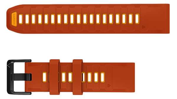 Garmin Quickfit-Armband 22mm, rot/orange (010-14507-03) f�r Garmin fenix 9 (47mm) / 9 Pro (47mm)