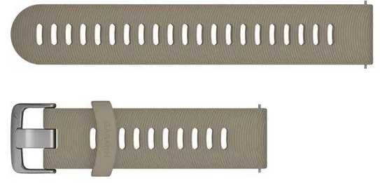 Garmin Schnellwechsel 20 Silikon Armband, sand (010-11251-0Z) f�r ausgew�hlte Garmin Smartwatches