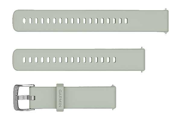 Garmin Schnellwechsel-Armband 18mm, gr�n mit silberfarbener Schnalle (010-13256-01)