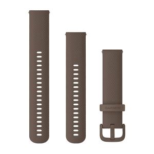 Garmin Schnellwechsel Silikon Armband (20 mm), braun (010-12924-81) für Garmin Venu SQ