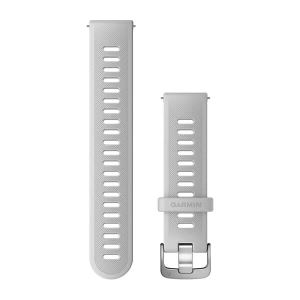 Garmin Silikon Schnellwechsel Armband 20mm, weiß (010-11251-9Q) für Garmin vivomove Style