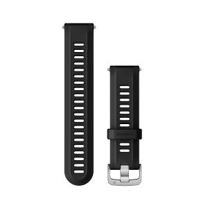 Garmin Silikon Armband 22mm, schwarz (010-11251-3U) für Garmin Forerunner 955 Solar / Forerunner 955