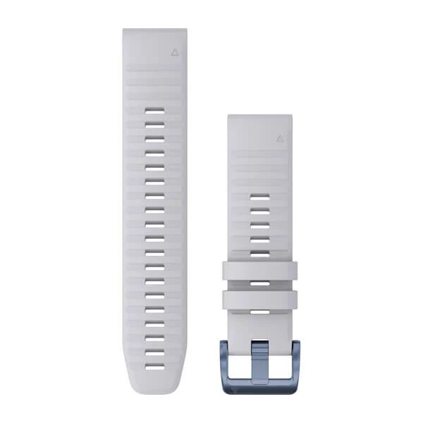 Produktbild von Garmin Silikon Armband, QuickFit 22mm, steinweiss (010-12863-23) für kompatible Garmin Uhren