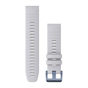 Garmin Silikon Armband, QuickFit 22mm, steinweiss (010-12863-23) für Garmin fenix 6 Solar