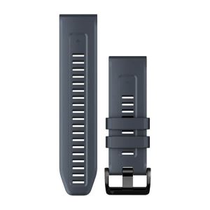 Garmin Silikon Armband QuickFit 26, blau (010-13117-05) für Garmin fenix 6X Pro Solar