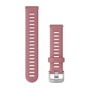 Garmin Silikon Schnellwechsel Armband 18mm, rosa (010-11251-3H) für Garmin vivoactive 4s