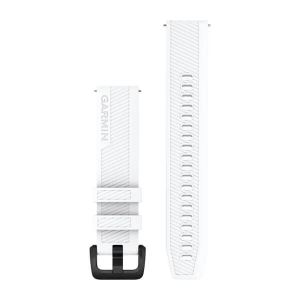 Garmin Silikon Schnellwechsel Armband 20mm, weiß (010-13076-02) für Garmin Venu 2 Plus