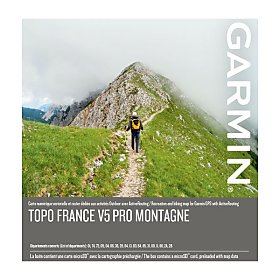 Garmin TOPO Frankreich V5 PRO Region Montagne für Garmin GPSMap 66i