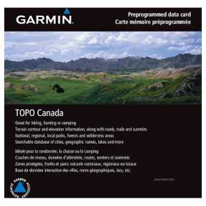 Garmin Topo Karte Kanada auf Speicherkarte für Garmin GPSMap 66i
