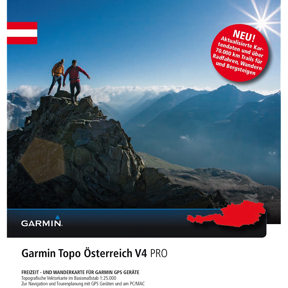 Garmin Topo Österreich Pro Speicherkarte | PDA Max