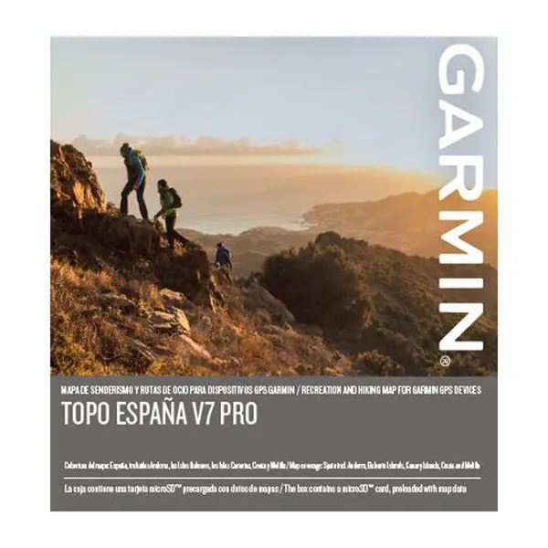 Produktbild von Garmin TOPO Spanien v7 Pro auf Speicherkarte (010-12036-02)