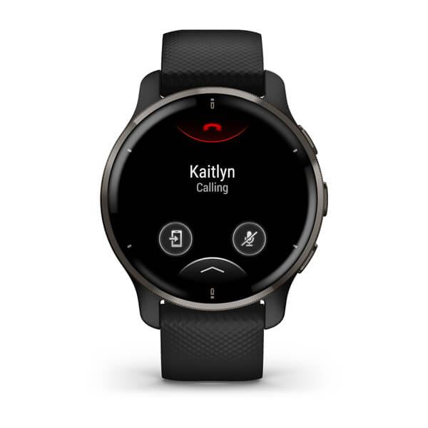 Produktbild von Garmin Venu 2 Plus, schwarz - Sport- und Fitness Smartwatch