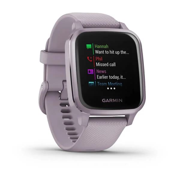 Produktbild von Garmin Venu Sq, lavendel - GPS Smartwatch mit Fitness- und Gesundheitsfunktionen