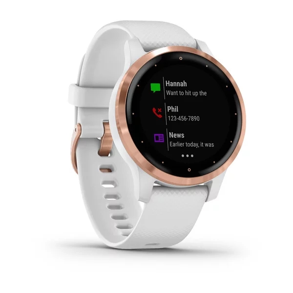Garmin Vivoactive 4s Rosegold Mit Wei em Armband GPS Fitness Garmin Vivoactive 4s Rosegold Mit Wei em Armband GPS Fitness
