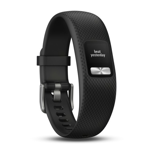 Produktbild von Garmin vivofit 4, schwarz (S/M) - Fitness Tracker mit Batterie Laufzeit von bis zu einem Jahr