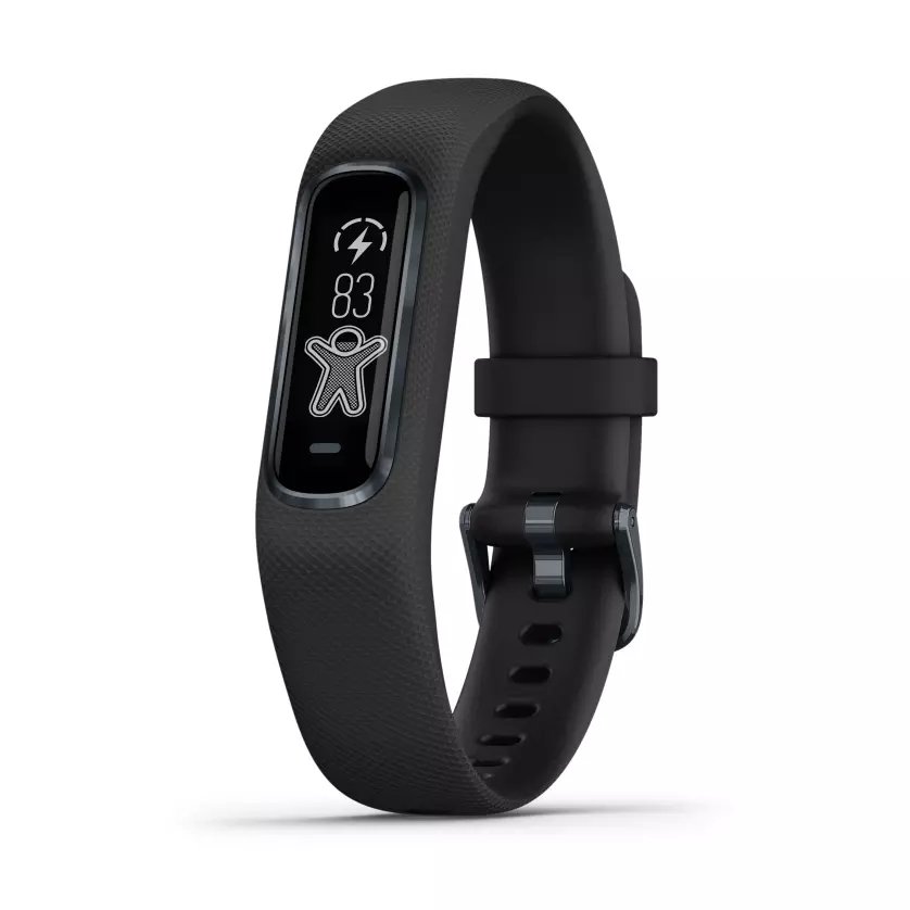 Produktbild von Garmin vivosmart 4, schwarz (Größe L) - Fitness-Tracker / Fitness Armband