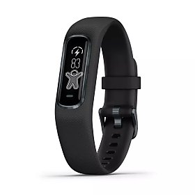 Garmin vivosmart 4, schwarz (Größe L) - Fitness-Tracker / Fitness Armband