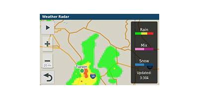 Live Informationen mit der Smartphone Link App und dem zumo 595