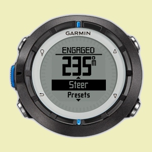 Garmin quatix Fernbedienungsfunktionen f�r den Autopiloten