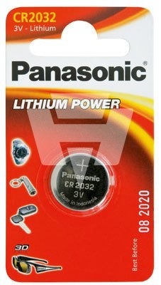 Produktbild von Panasonic Knopfzelle Lithium CR 2032