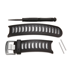 Garmin Ersatzarmband, schwarz/grau (010-11822-02) für Garmin Approach S3