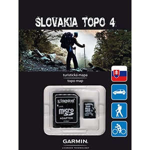 TOPO Slovakia v4 für Garmin GPSMap 276Cx