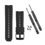 Garmin Silikon Armband, schwarz (010-11814-07) für Garmin fenix, quatix, tactix, fenix 2