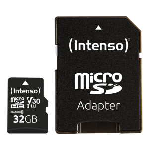 Intenso microSD Speicherkarte 32 GB (UHS-I Professional, Class 10)