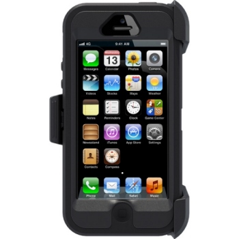 Die Otterbox Defender mit mit Hardschale f�r Apple iPhone 5 von vorn