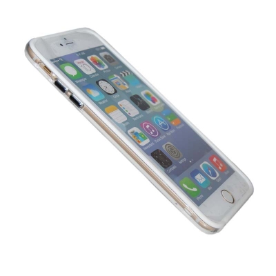Produktbild von Cyoo TPU Bumper, transparent-weiß für Apple iPhone 6 Plus