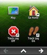Garmin Montana 610 Kurzbefehle zur schnellen 
Ansteuerung wichtiger Funktionen