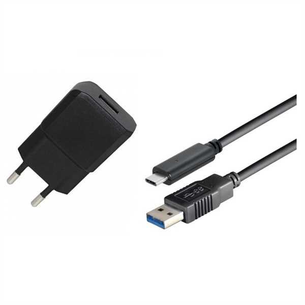 Produktbild von Ladeset USB Typ-C - Netzteil und USB Typ-C Lade/ Datenkabel