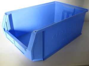 Sonderartikel: SSI Schäfer Sichtlagerkasten, blau LF 532 (500mm x 312mm x 200mm)