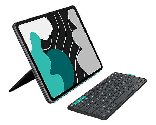 Logitech Flip Folio Case (920-013382) f�r Apple iPad Air 13 (M2/M3), iPad Pro 13 (M4/M5)