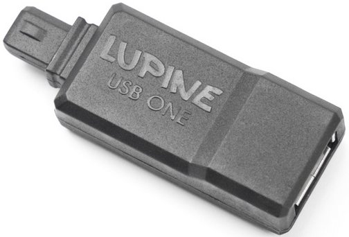 Produktbild von Lupine USB ONE - Adapter für Lupine Akkus zu USB Geräten