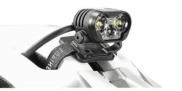 Lupine Blika BT 4SC Helmlampe, 3.5Ah SmartCore-Akku, Helmhalter, Bluetooth Fernbedienung, Ladeger�t Wiesel