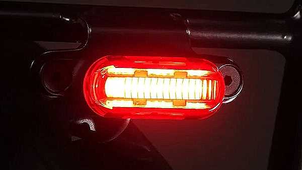 Lupine C14 BL G - E-Bike R�cklicht mit Bremslichtfunktion zur Gep�cktr�germontage