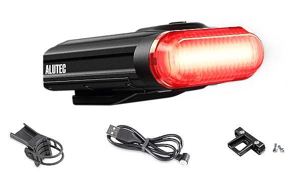 Lupine C14 Mag Fahrrad R�cklicht mit 45 Lumen, integrierter Akku, Bremslichtfunktion, Magnethalterung & Sattelstebenhalter