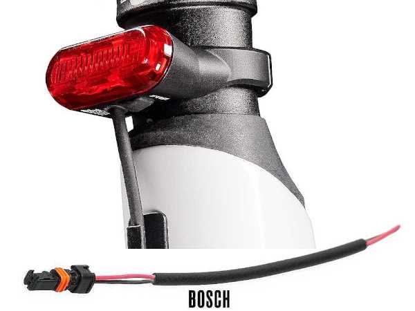 Lupine C14 - E-Bike R�cklicht mit Bremslicht f�r Bosch Motor, Sattelst�tzen Halterung