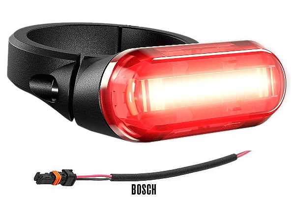 Lupine C14 SP - R�cklicht mit Sattelst�tzenhalterung f�r E-Bikes mit Bosch Motor