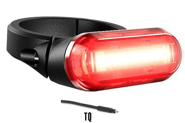 Lupine C14 SP - R�cklicht mit Sattelst�tzenhalterung f�r E-Bikes mit TQ Motor