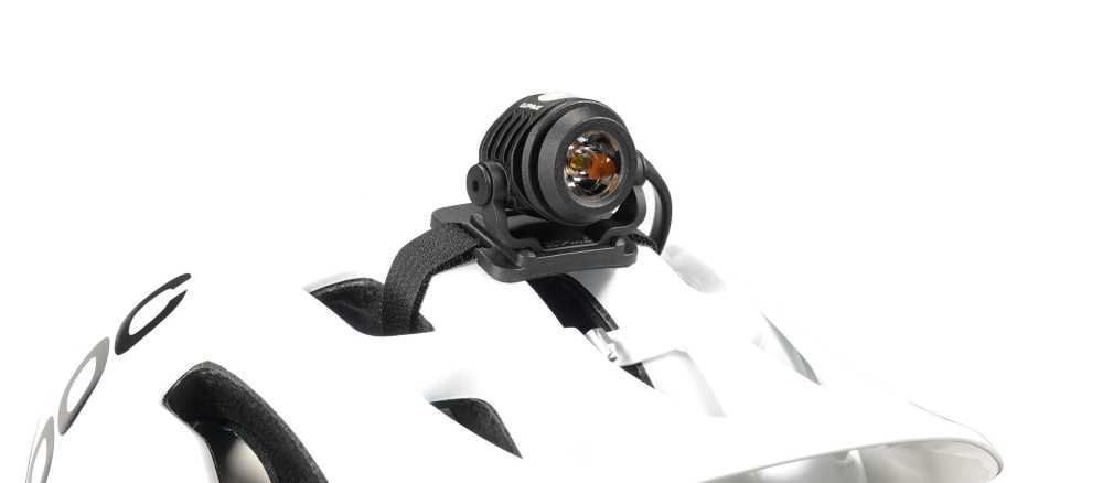 Produktbild von Lupine Neo 4 Helmlampe mit 1000 Lumen, Rotlicht + 3.5 Ah HardCase Akku (FastClick)