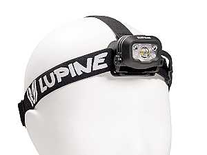 Lupine Penta Pro 4500K Stirnlampe (Stirnband: schwarz) mit 1400 Lumen + 3.1 Ah HardCase Akku (FastClick)