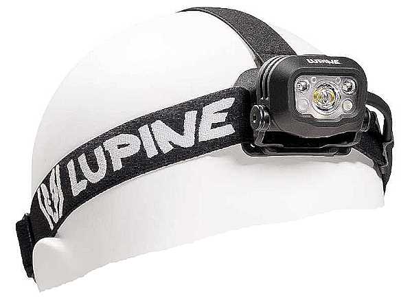 Lupine Penta Pro 5700K Stirnlampe (Stirnband: schwarz) mit 1400 Lumen + 3.5 Ah SmartCore Akku (FastClick)