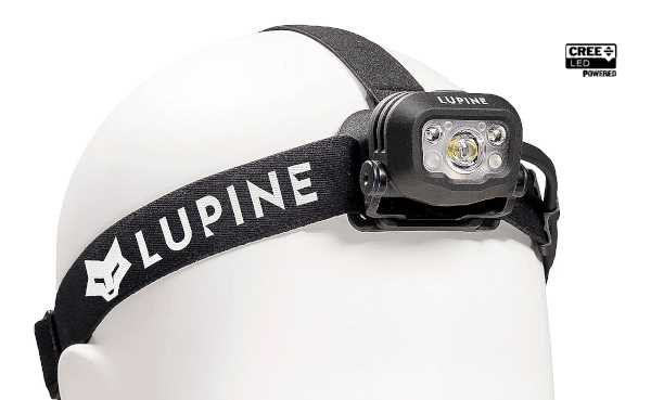 Lupine Penta Pro Stirnlampe 4500k (0700X) mit 3.5Ah Akku, Stirnband, Ladeger�t Wiesel