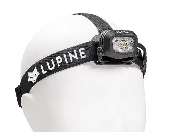 Lupine Penta Pro 4SC Stirnlampe, 3.5Ah Akku, Stirnband, Ladeger�t Wiesel
