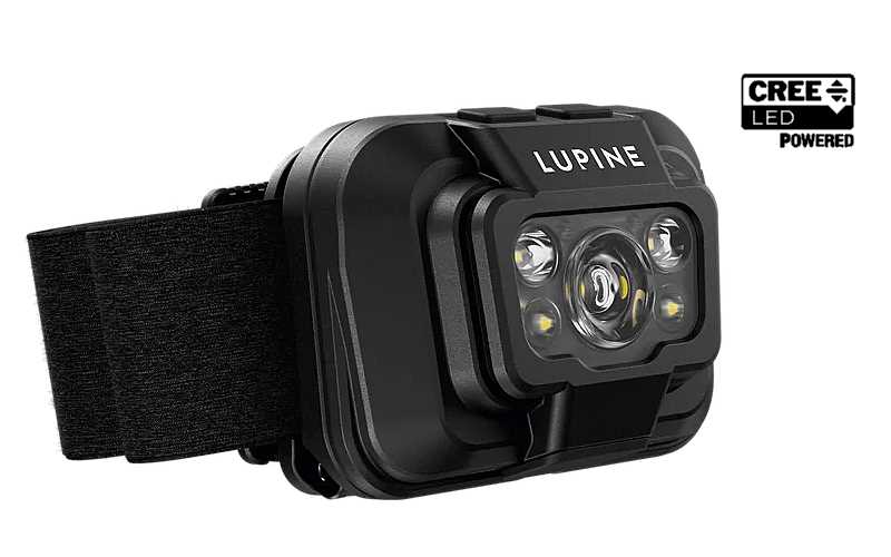 Lupine Penta Stirnlampe (4500K) mit 1100 Lumen (Version OHNE Ladekabel)